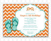 swim party printable