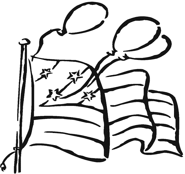 Free Coloring Pages for Memorial Day Deals Families.