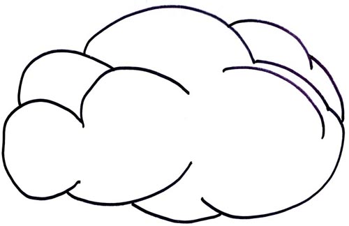 Coloring Pages Of Clouds - ClipArt Best