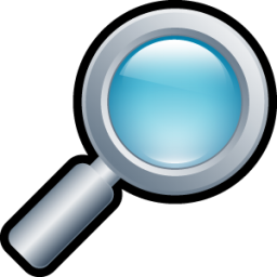Magnifying Glass Icon | Scrap Iconset | Hopstarter
