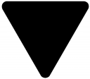 Royalty Free Triangle Symbol Clipart