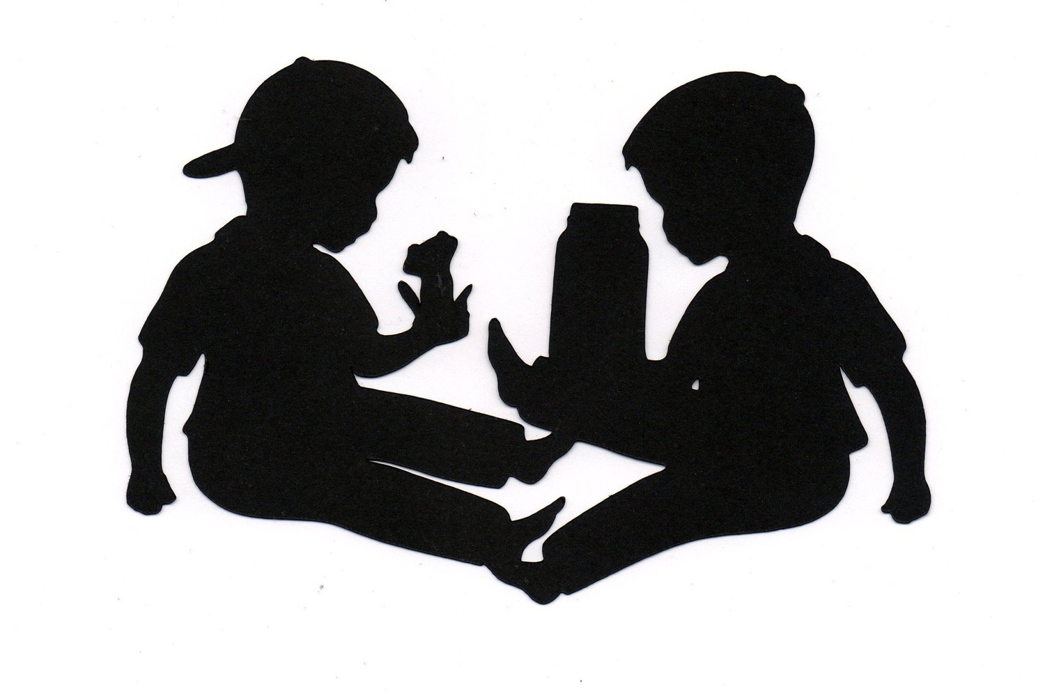 NEW design little boys playing Child by simplymadescrapbooks