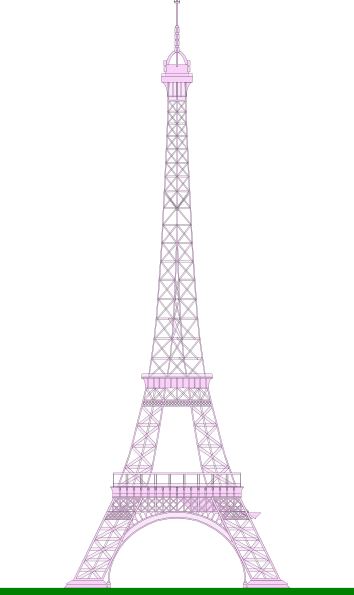La Tour Eiffel (eiffel Tower) clip art - vector clip art online ...