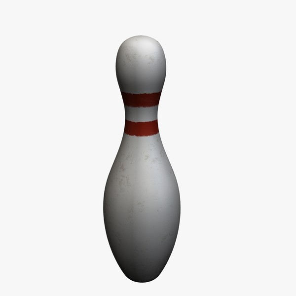 Bowling Pin 3D Model Made with 123D 123Dapp.