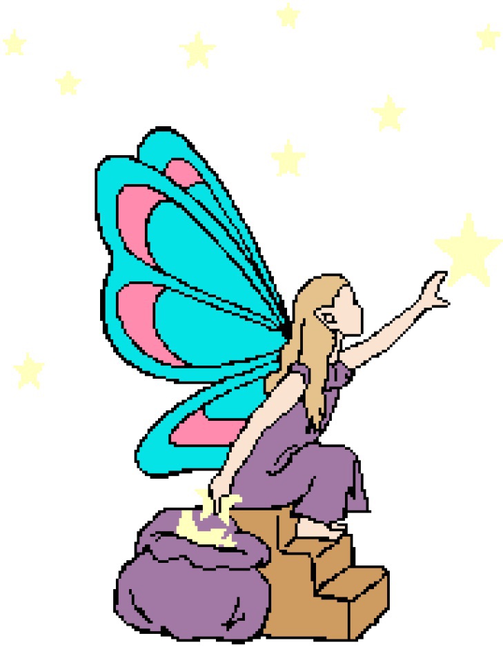 Star Fairy Tunisian Simple Stitch Crochet Afghan Graph Pattern ...