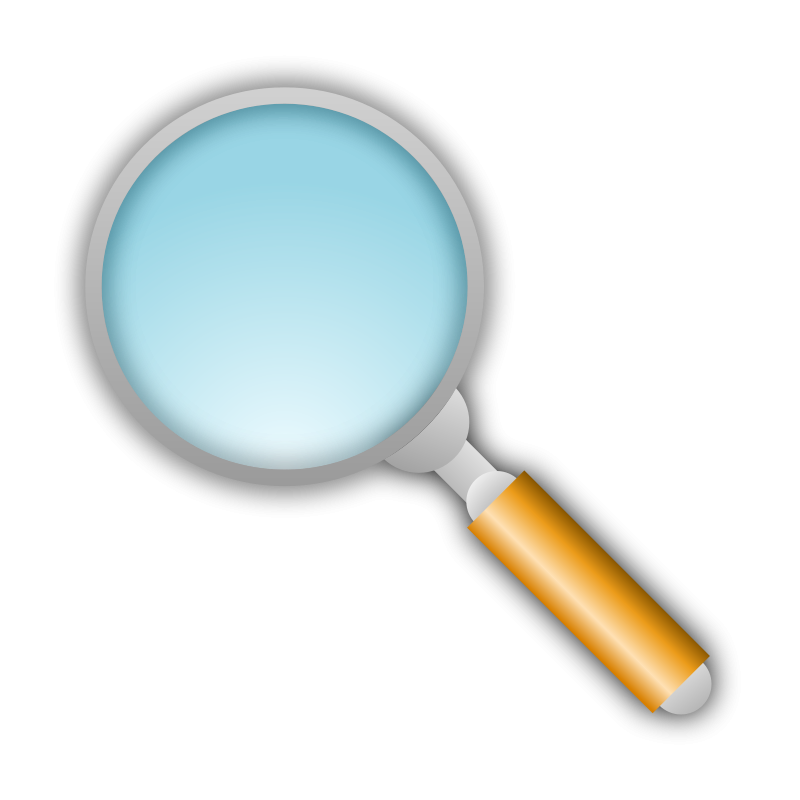 Clipart - Magnifying Glass
