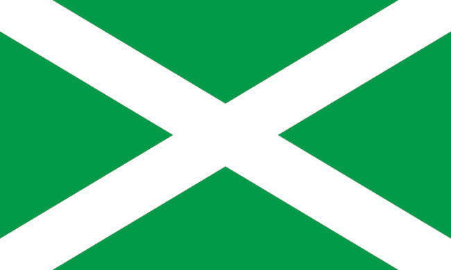 Half Green Half White Flags - ClipArt Best