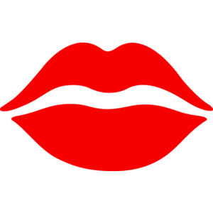 Simple Red Lips Design Free Clip Art - Polyvore
