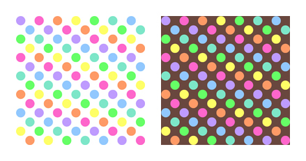Rainbow Polka Dot Wallpaper