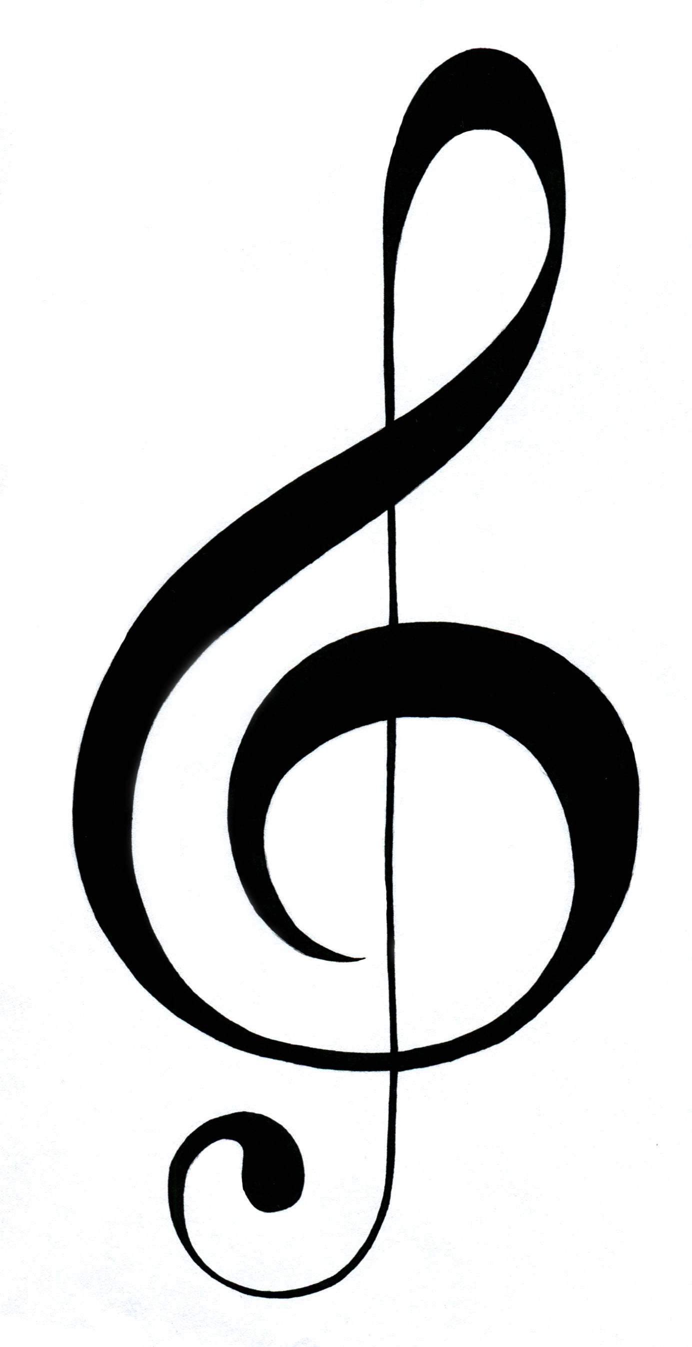 Treble Clef Artwork