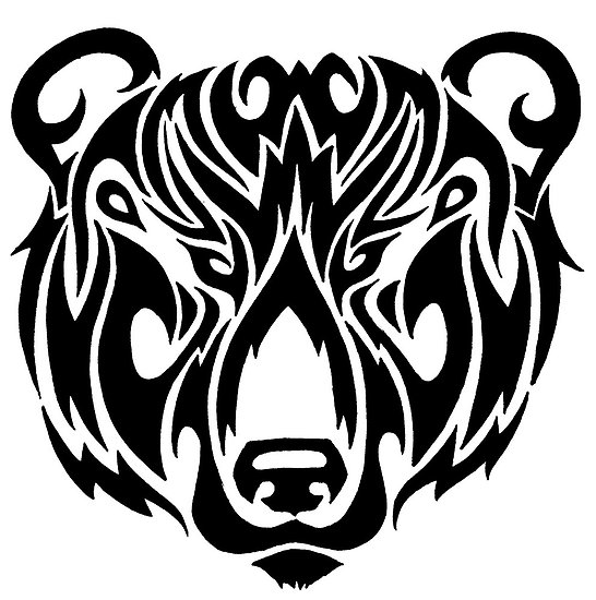 Animals For > Tribal Art Bear