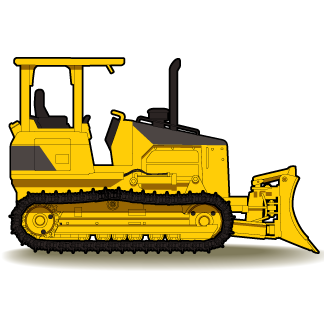 Bulldozer Clipart