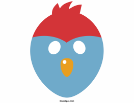 Printable Bird Mask