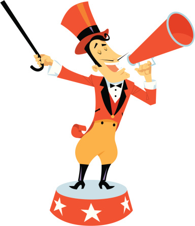 Ringmaster Clip Art, Vector Images & Illustrations