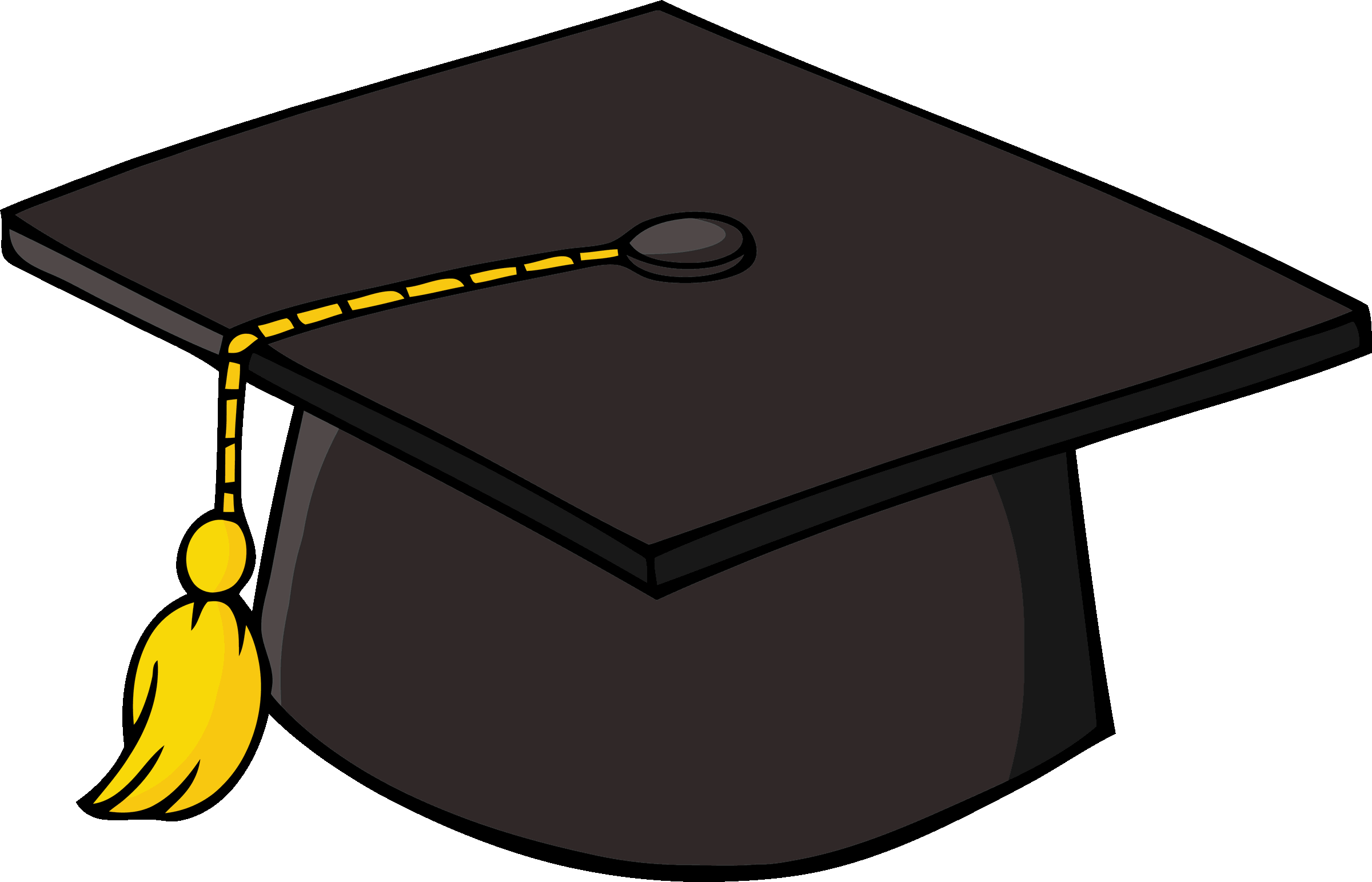 Graduation Cap Transparent - ClipArt Best