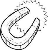 Horseshoe Clipart Black And White - Free Clipart ...
