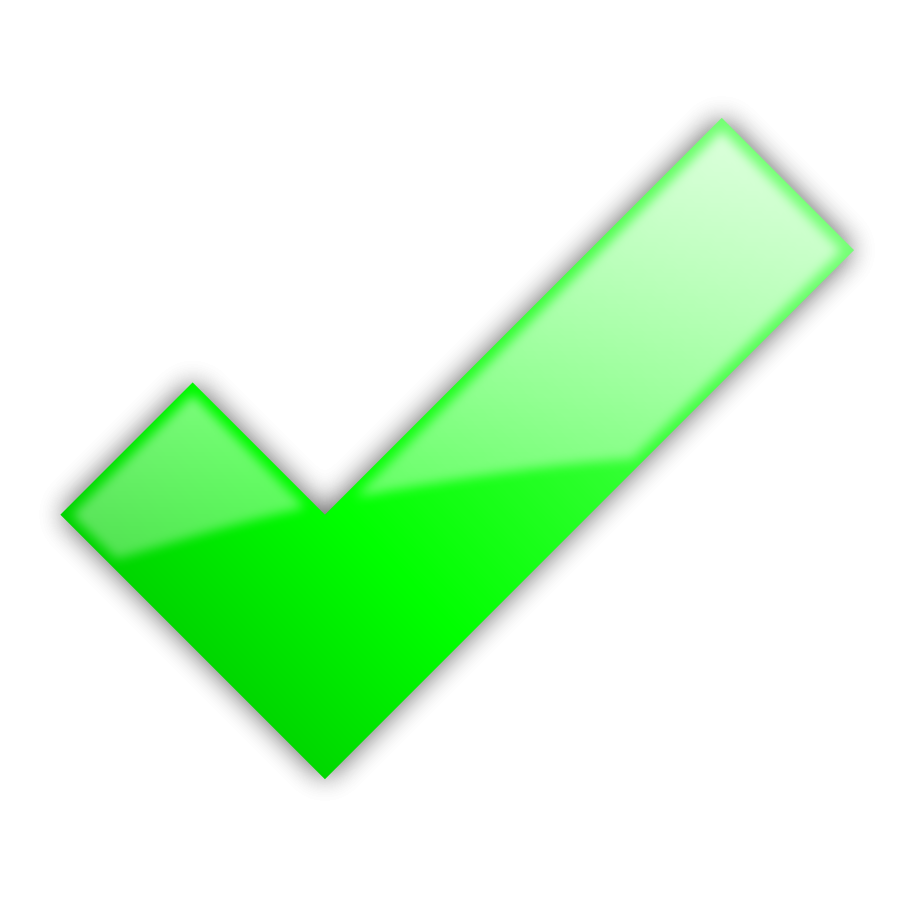 Check mark clipart png