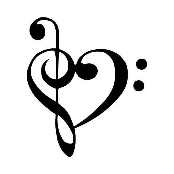 Treble Clef | Music Heart ...