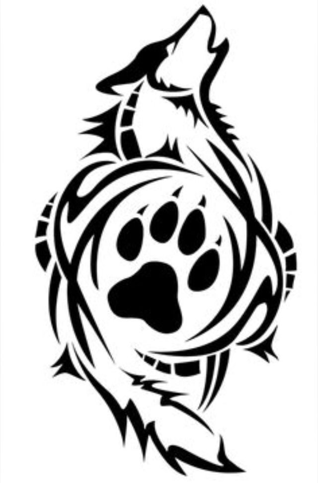 Wolf Paw Tattoos | Paw Tattoos ...