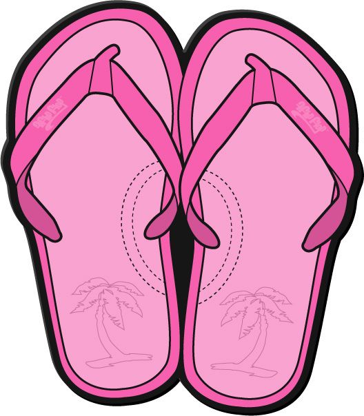 Cartoon Beachflip Flops - ClipArt Best