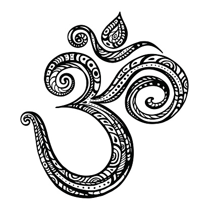Om Symbol Clip Art, Vector Images & Illustrations
