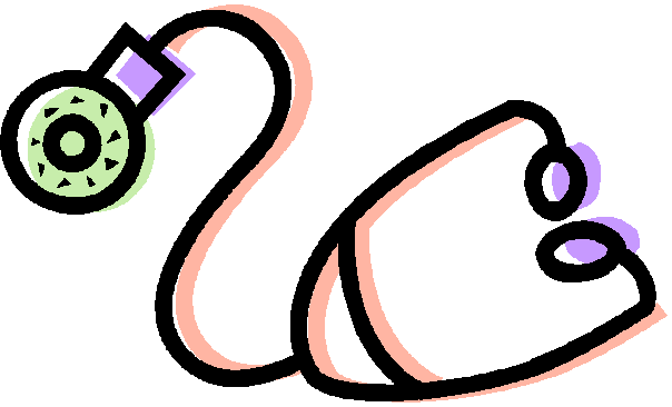 Cartoon Stethoscope Clipart