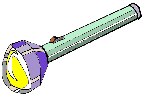 Flashlight harper church vacation bible school clip art image #29806