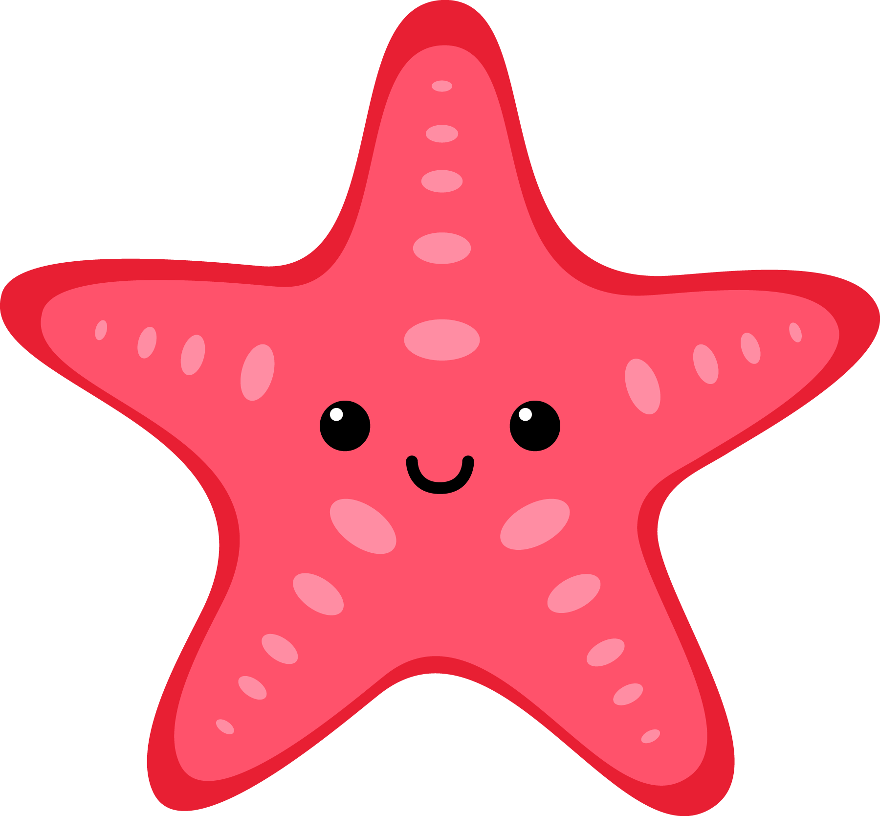 Sea Creatures Clipart - Tumundografico