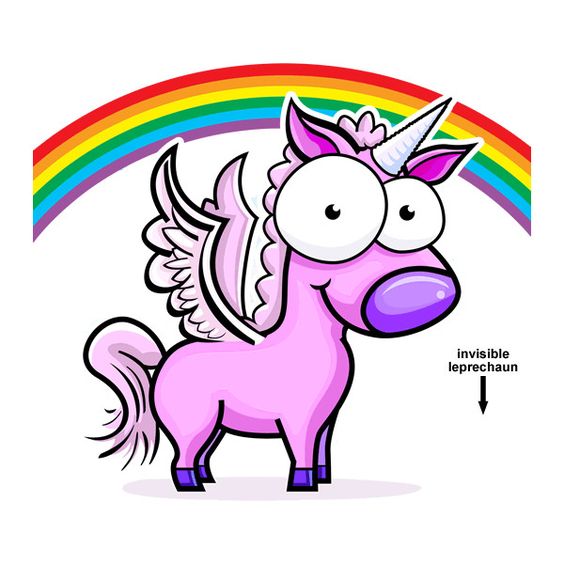 Pink, Cgi and Unicorns