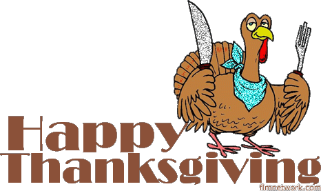 Happy Thanksgiving Animated Clipart