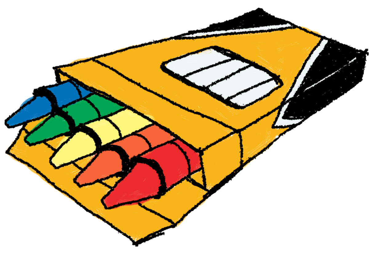 Crayon Clip Art Black And White - Free Clipart Images
