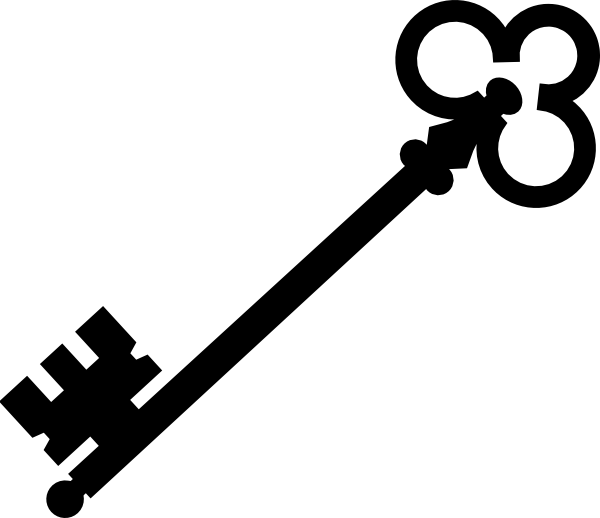 Clipart key outline