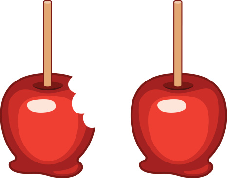 Taffy Apple Clip Art, Vector Images & Illustrations