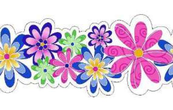 Download Bright Floral Scroll Wallpaper Border ($24) - 7te.org