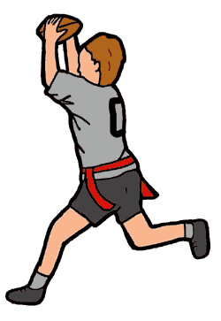 Flag Football Clipart