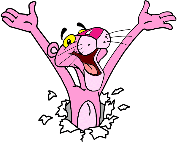 Pink panther clipart iphone - ClipartFox