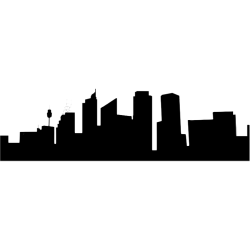 Sydney city skyline clipart