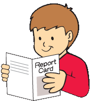 Student Report Card Clipart