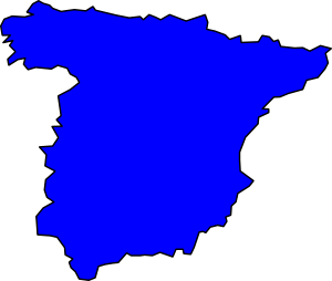 Spain Map Clipart