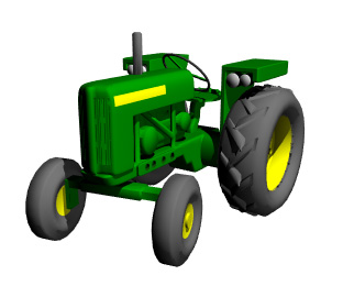 Tractor clipart john deere