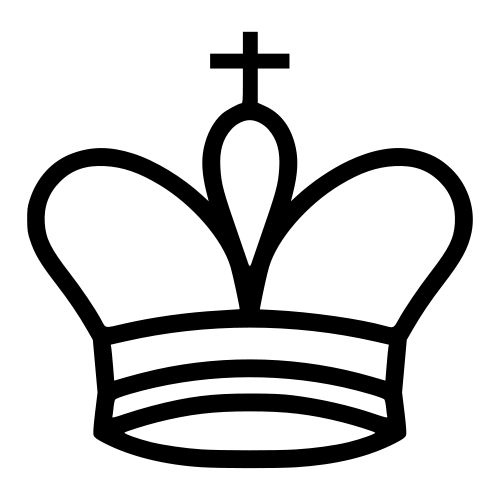 King chess piece clipart