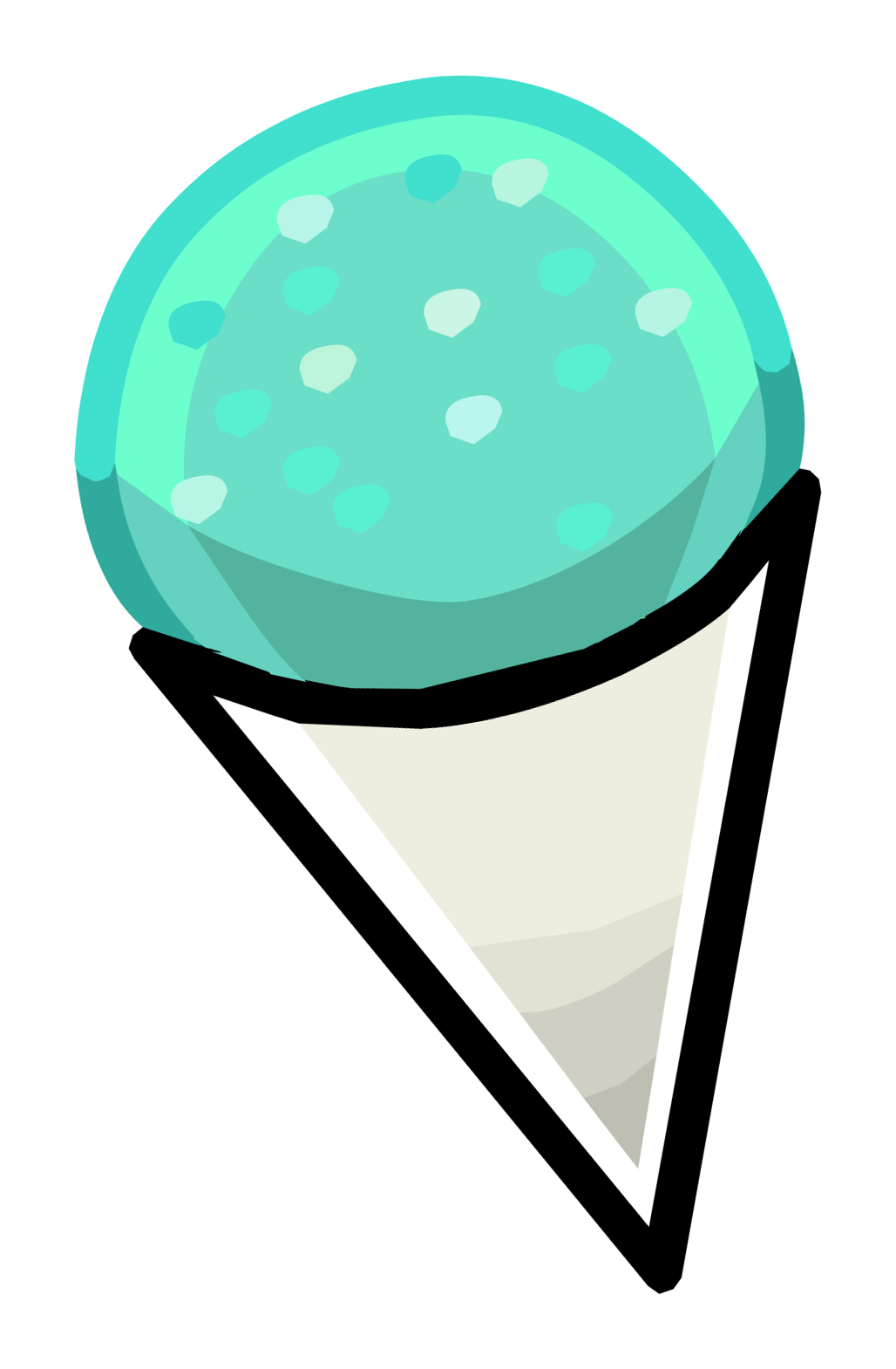 Snow cone clipart