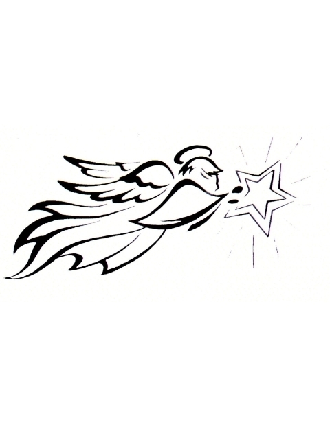 Shining Angel Baby Tattoo | Fresh 2017 Tattoos Ideas