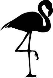 Flamingo Silhouette Clipart
