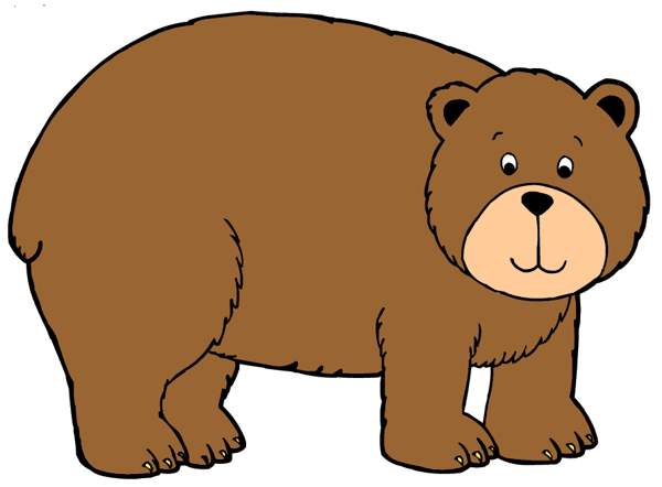 Monday bear clipart images