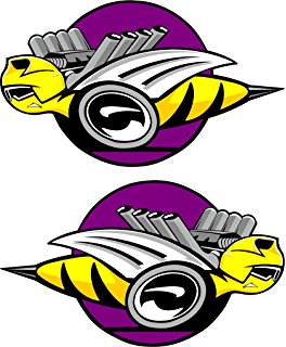 Amazon.com: Dodge Super Bee car styling emblem Vynil Car Sticker ...