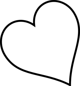 White Heart Clipart Png