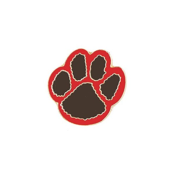 Red Panther Paw - ClipArt Best