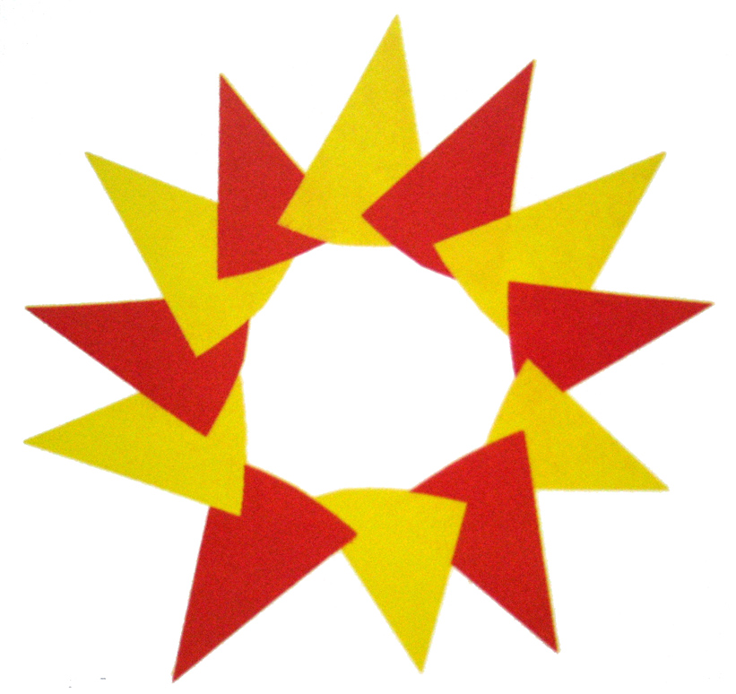 hundreds & thousands: Drawing the Sun
