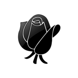 Black Rose Clipart